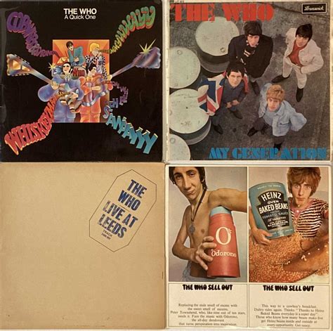 Lot 708 The Who Lps 7 Collection