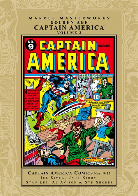 Trade Reading Order Marvel Masterworks Golden Age Captain America Vol 3