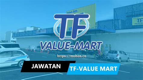 Other than that, we also provide raw materials, tooling, sub material as well as repairing. Jawatan Kosong Terkini TF Value-Mart Sdn. Bhd.