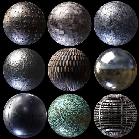 Free Metallic Materials Link In The Comments Metal Metal Texture