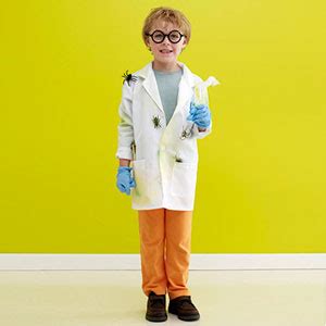 But you can easily order some glasses or goggles online, or go to a 3d movie and use those! homemade mad scientist costumes