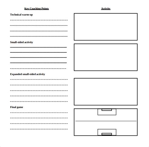 Free 11 Sample Blank Lesson Plan Templates In Pdf