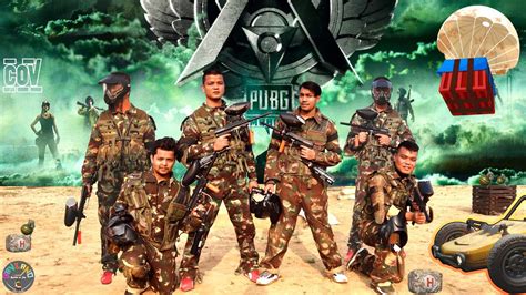 PUBG In Real RANGO Paint Battlefield By Favland Agra PaintBall Arena Fight Sagar Chhetri