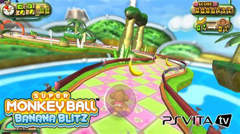 Super Monkey Ball Banana Splitz PlayStation Vita TV GC573 YouTube
