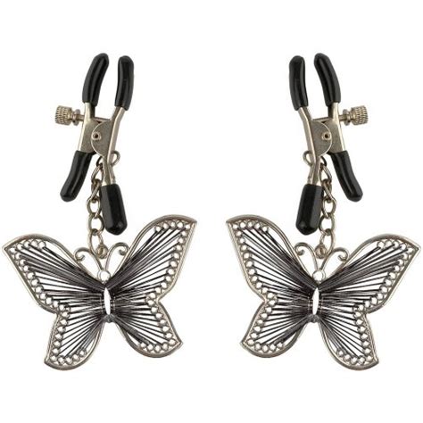 Fetish Fantasy Butterfly Nipple Clamps Sex Toys And Adult Novelties