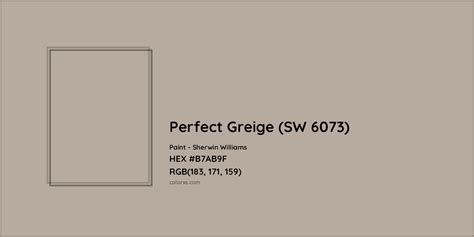 Sherwin Williams Perfect Greige Sw 6073 Paint Color Codes Similar