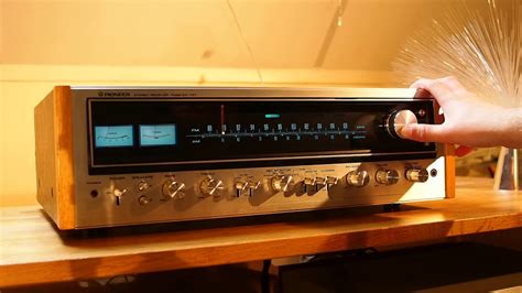 Pioneer Sx 737 Vintage Stereo Receiver Overview Youtube