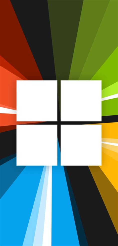 1080x2244 Windows 10 Colorful Background Logo 1080x2244 Resolution