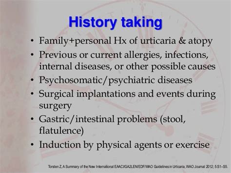 Chronic Idiopathic Urticaria Part 2 Investigation And Management