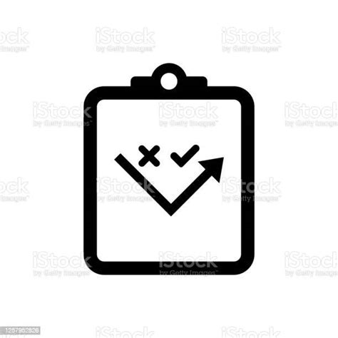 Tactics Icon Strategy Plan Planning Stock Illustration Download Image