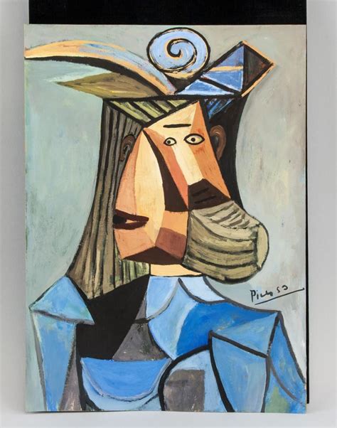 Sold Price Pablo Picasso Spanish 1881 1973 Cubist Tempera Oil On Paper