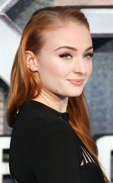 Sophie Turner From It Girl Hair Trends Slick For Summer E News