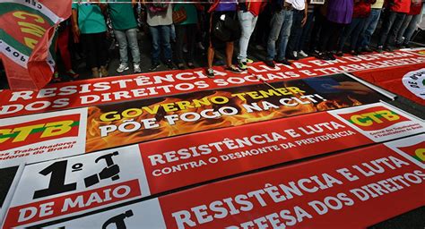 Dia do Trabalhador é marcado por protestos em todo o Brasil Brasil