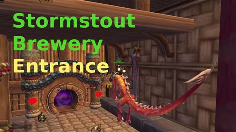 Stormstout Brewery Entrance Location World Of Warcraft Mists Of