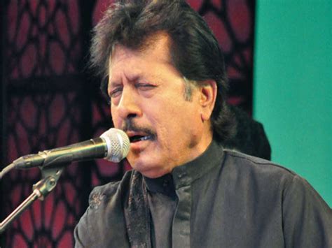 Pakistani Folk Singer Attaullah Khan Performed During A Sufi Concert At