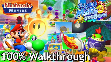 Super Mario Sunshine Complete 100 Walkthrough Full Game All Shines