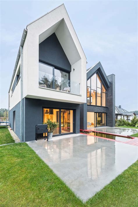 A House In Poland With Framed Views House Designs Exterior Houses In