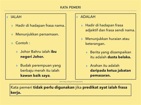 Hal ini, adalah selaras dengan konsep pemadanan dalam perakaunan di mana susut nilai tahunan ialah belanja yang mesti dipadankan dengan hasil yang diperoleh dalam tahun berkenaan. Kata pemeri ialah kata tugas dalam BM.... - Kelas Tuisyen ...