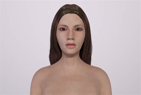 Chloe 3d Game Character