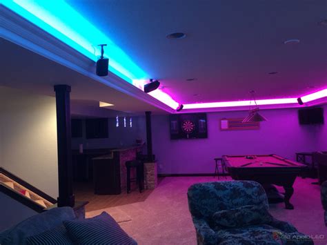 Gaming Room Design With Led Lights Bmp Online