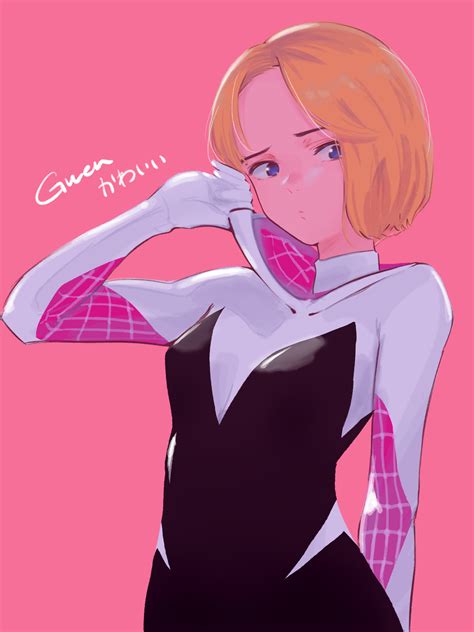 Gwen Stacy And Spider Gwen Marvel And 2 More Drawn By Bonryuu Danbooru