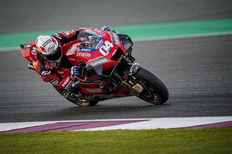 The Ducati Team Concluded The Last Motogp Preseason Test In Qatar