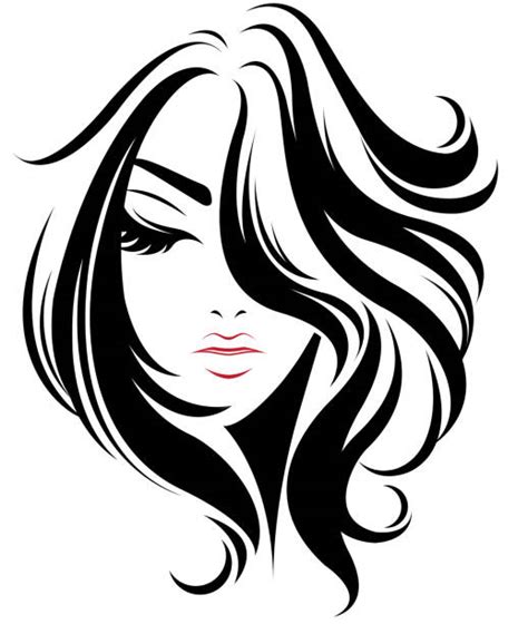 #fashion for women #female hairstyles #gray hair remedy #grooming for men #improving appearance #male hairstyles #natural hair treatment program #reversing gray hair #reversing the gray #slowing. Royalty Free Short Hair Style Icon Logo Women Face Clip ...