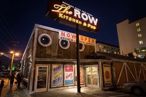 The Row Kitchen And Pub Has Been A Historic Location For Singers And Songwriters For Over 30