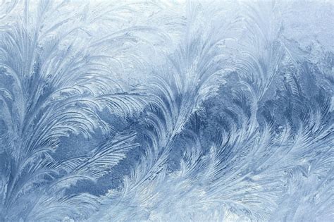 Texture Beautiful Ice Patterns Winter Frost Wallpaper