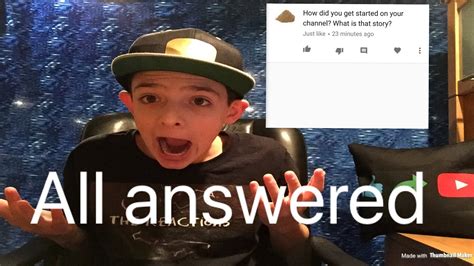 All Youre Questions Have Been Answered Youtube