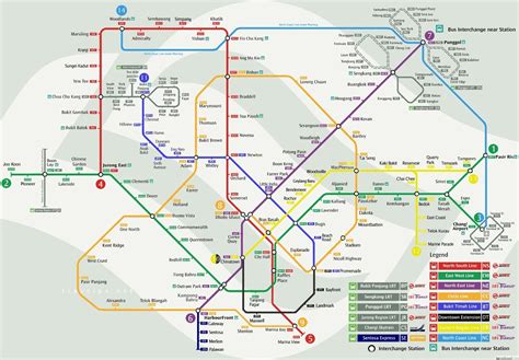 Lrt mrt train route lines 2. MRT Singapore for tourist & Public transport in Singapore ...