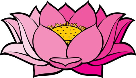 Free 195 Lotus Flower Outline Svg Svg Png Eps Dxf Fil