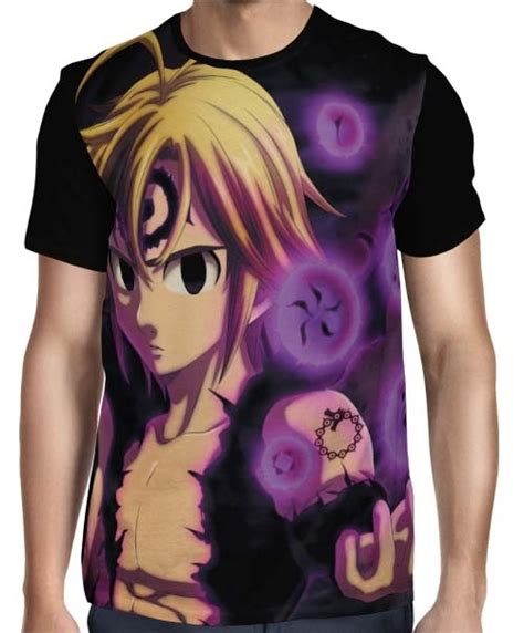 Camisa Banlaine Ban E Elaine Nanatsu No Taizai Camisas Full