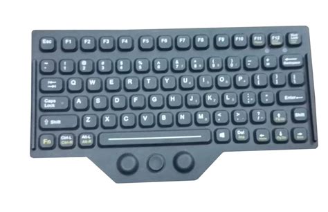 Customs Silicone Rubber Keyboard Layout Accessory With Carbon Conducting