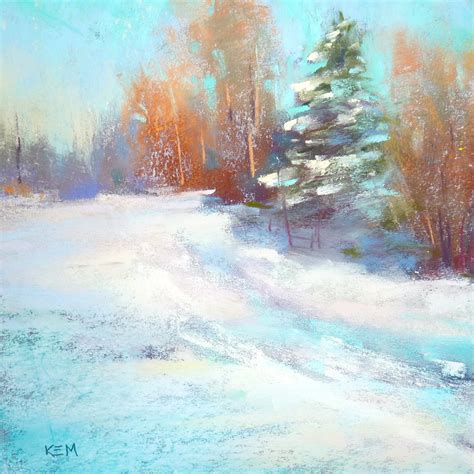 Painting My World Winter Landscape Sale Painting Of The Day