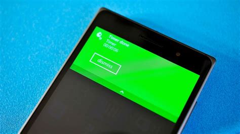 Windows 10 For Phone And Actionable Notifications In Alarms Phone