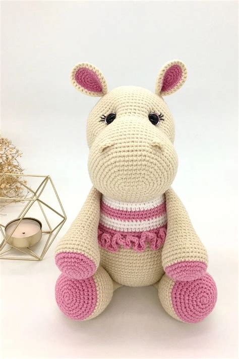 Free Crochet Hippo Pattern Cuddly Stitches Craft Crochet Hippo
