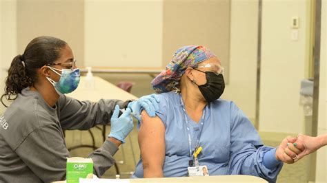 Brocktons Good Samaritan Medical Center Gives First Covid Vaccination
