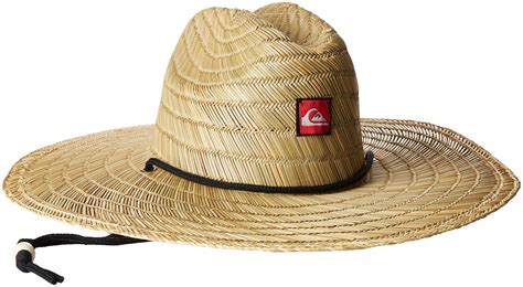 Quiksilver Pierside Straw Hat In Naturalred Natural For Men Lyst
