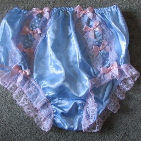 sissy satin panties etsy uk