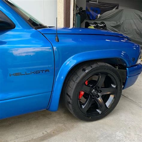 Hellcat Swapped Dodge Dakota RT Is A Truck Stellantis Is Too Scared To