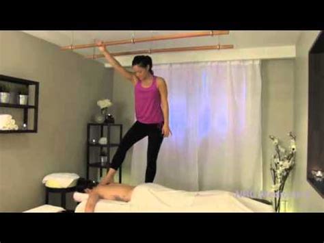 Ashiatsu Barefoot Massage Therapy With Nrg Medicine Ottawa Toronto