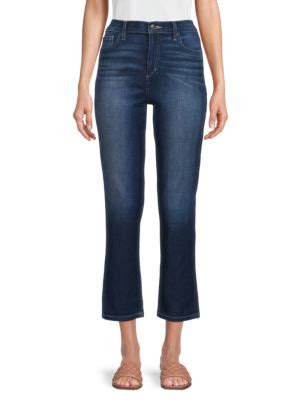 Joe S Jeans High Rise Cropped Straight Jeans On SALE Saks OFF 5TH