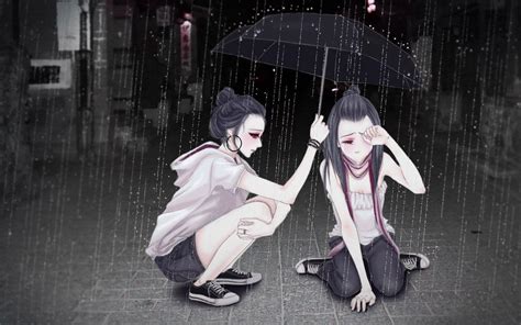 Sad Anime Girl Wallpapers Wallpaper Cave
