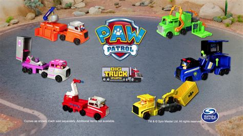 Paw Patrol Big Truck Pups Truck Stop Hq With Vehicle 3ft Wide