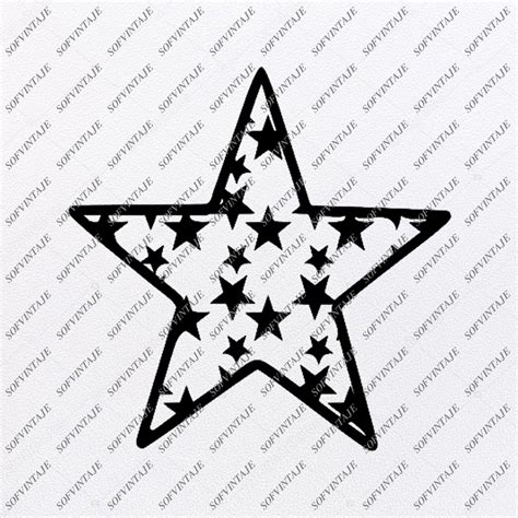 Star Stars Svg Files Usa Flag Svg Design Original Design Svg Fi