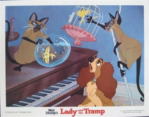 All About Movies Lady And The Tramp Lobby Card Disney 1980 Re Issue