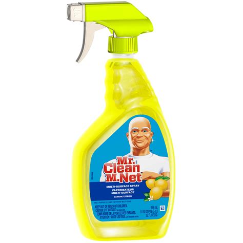 Mr Clean Lemon Scent Multi Surface 32 Fl Oz Spray Bottle