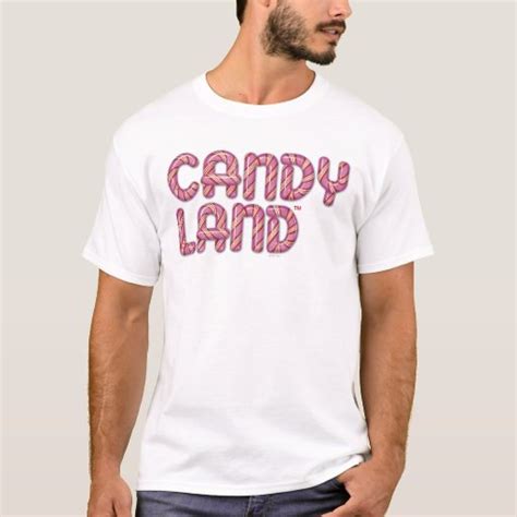 Candy Land Stacked Logo T Shirt Zazzle