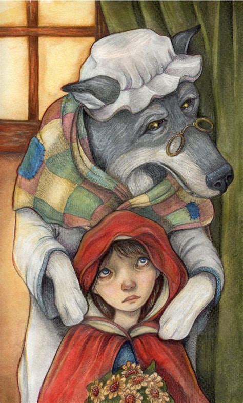 Little Red Riding Hood Art By Diviant Art Written By Charles Perrault A Brothers Grimm